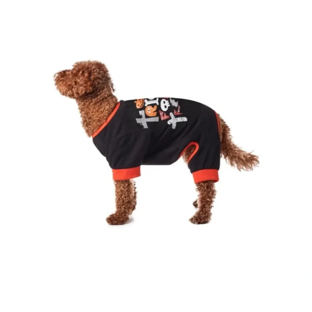 HOTEL DOGGY Trick or Treat Spooky Halloween Bone Candy Onsie